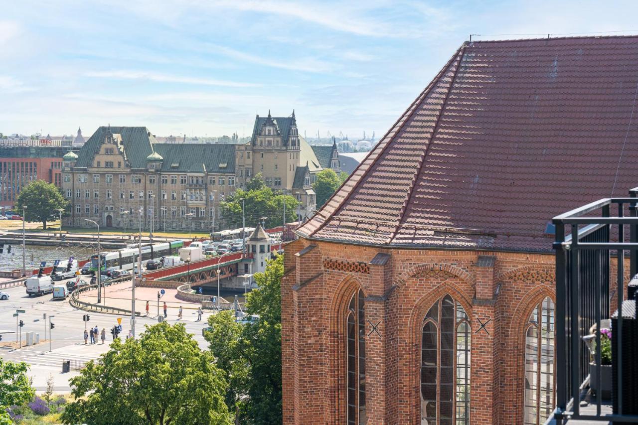 Apartament 500 Bulwary Stare Miasto Apartamenty No 1 Szczecin Dış mekan fotoğraf
